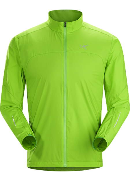 Incendo Jacket Men's Streamlined, ultralight jacket provides wind and weather protection during high-output mountain training and trail runs.