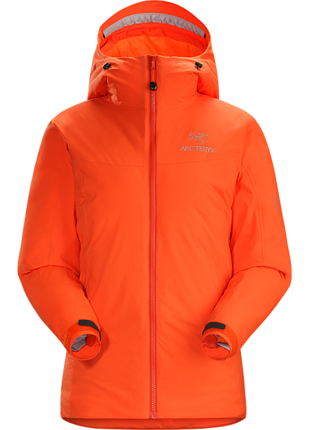 Kappa Hoody Women's Coreloft™-isolierte Kapuzenjacke mit GORE®-THERMIUM™-Shell. Kappa-Modelle: Gefütterte, winddichte Bekleidung.
