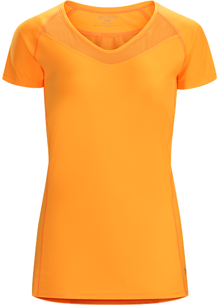 Kapta Shirt SS Women's Women’s short sleeve technical tee combines soft Endogauge™ fabric with Endoligh™ mesh for comfort and moisture management during high output training on hot days.