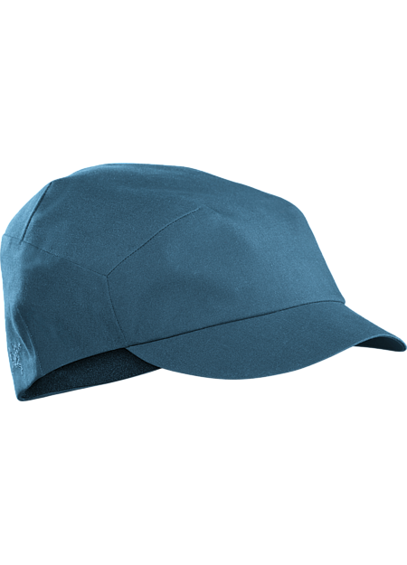 Quanta Cap Moderne Kappe mit elastischem Kopfband und dezent gesticktem Arc’teryx Logo.
