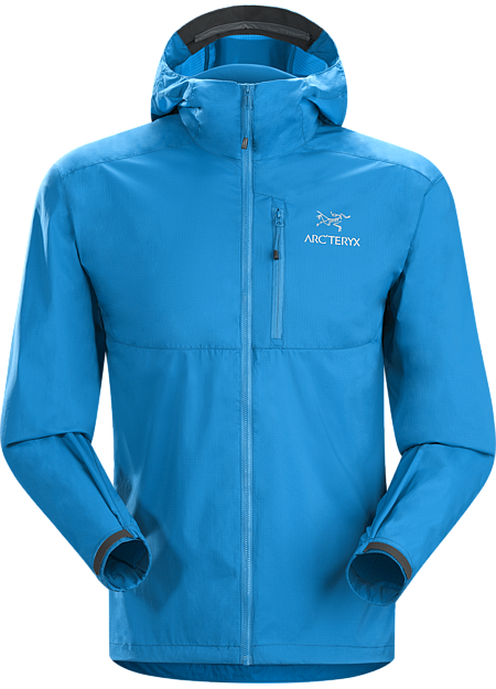 Squamish Veste à Capuche Homme Sweat hoody léger, durable et compressible. Idéal comme épaisseur résistante au vent pour les activités par temps chaud.
