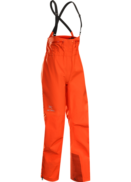 Theta SV Bib Women's High waisted, waterproof and durable GORE-TEX® bib pant, designed specifically for women. Theta Series: All-round mountain apparel with increased coverage | SV: Severe Weather.