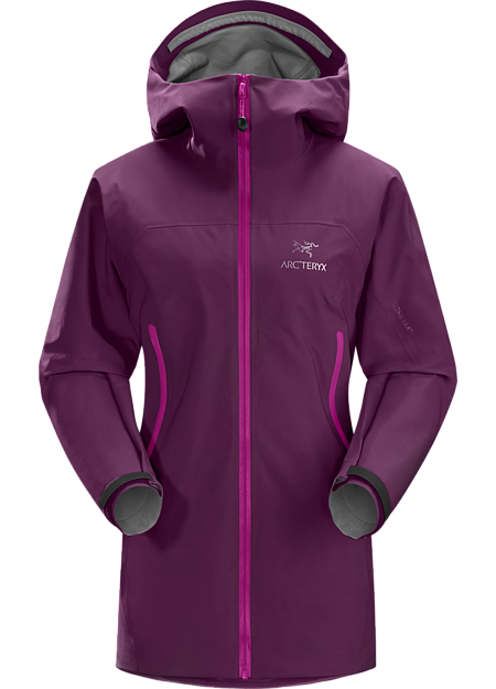 Zeta AR Jacket Women's Versatile women’s trekking and hiking shell features the comfortable waterproof breathable protection of GORE-TEX® fabric with GORE® C-KNIT™ backer technology.