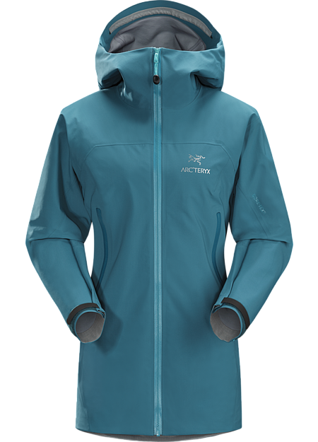 Zeta AR Jacket Women's Versatile women’s trekking and hiking shell features the comfortable waterproof breathable protection of GORE-TEX® fabric with GORE® C-KNIT™ backer technology.