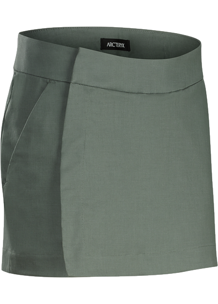 A2B Skort Damen Der Skort aus Baumwollmischgewebe überzeugt auf dem Fahrrad wie auch im Büro.