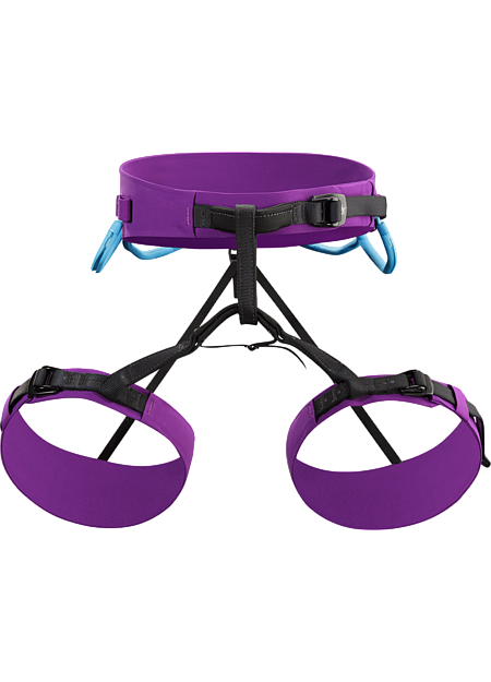AR-385a Harness Women's AR: All Around. Exceptionally versatile adjustable leg women’s specific harness that excels for sport, trad, alpine, mixed or ice climbing.
