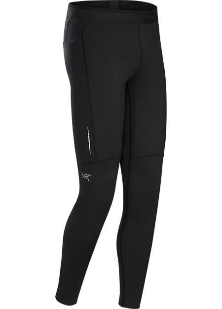 Accelero Tight Men's Ankle-length trail running tight for extended runs in cool weather.