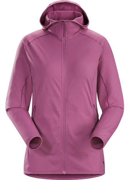 Adahy Hoody Women's Versatile stretch fleece hoody performs as a midlayer or standalone.