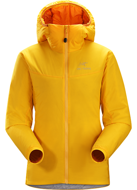 Atom LT Veste à Capuche Femme Veste à capuche isolante, légère et respirante, idéale comme pièce unique par temps doux ou en superposition par temps froid. Séries Atom : Couches intermédiaires synthétiques isolantes | LT : Léger.