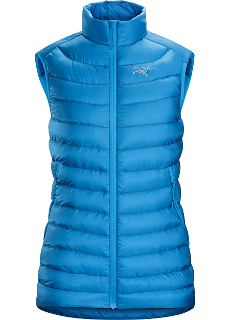 Cerium LT Vest Women's Lightweight, versatile down vest delivers exceptional warmth for its weight. Down Series: Down insulated garments | LT: Lightweight.