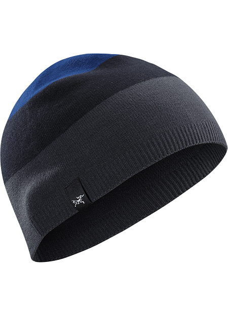 Charlie Toque Lightweight, form fitting striped acrylic beanie with stretch.