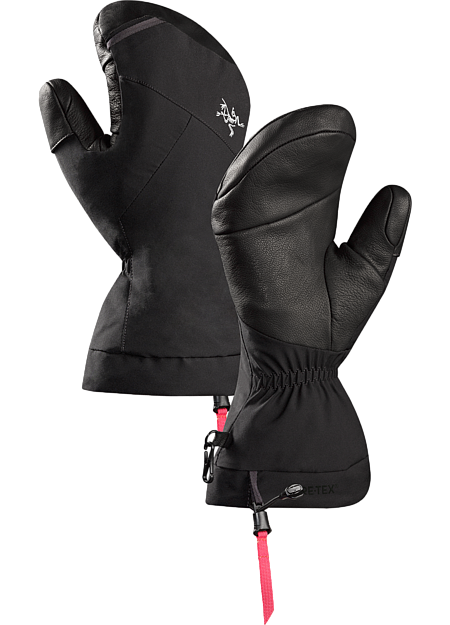 Fission Mitten Versatile, durable Primaloft® insulated GORE-TEX® winter mitten with leather reinforcements on the palm and fingers.