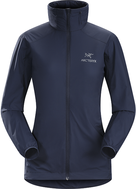Nodin Jacket Women's Ultralight, easily packed hooded wind protection for backcountry travel.