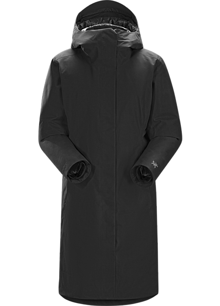 Patera Parka Women's Clean, elegant city parka with the warmth of down and weather protection of GORE-TEX®.