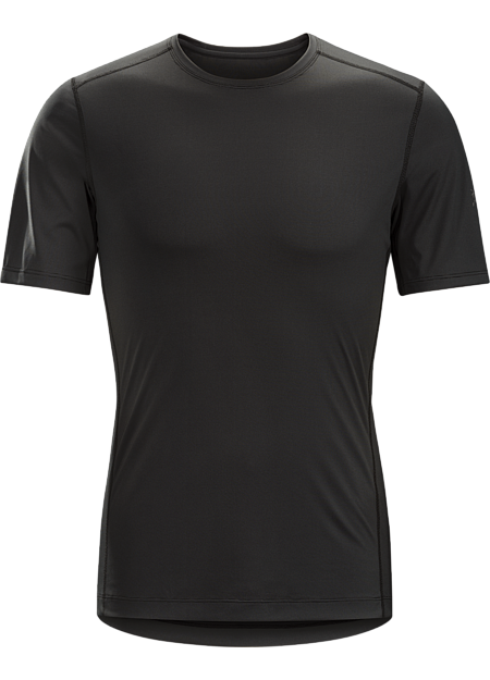 Phase SL Crew SS Men's Silkweight Phasic™ short-sleeve baselayer for high output in cooler temperatures. Phase Series: Moisture wicking base layer | SL: Superlight.