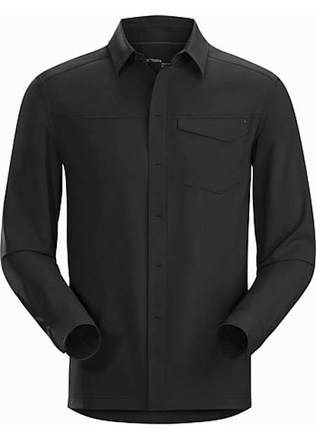 Skyline Shirt LS Men's Updated button down in a lightweight, wrinkle-resistant performance fabric.