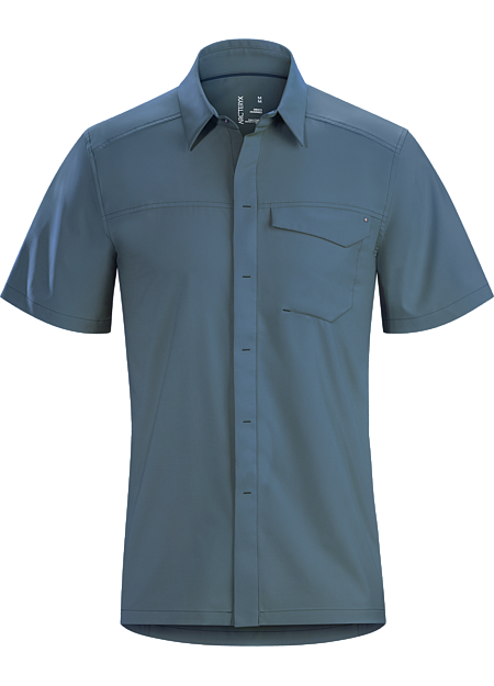 Skyline Shirt SS Men's Heron