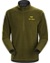 Delta AR Col zippé Men's Dark Moss