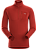 Rho AR Zip Neck Men's Sangria