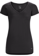 A2B V-Neck Shirt SS Women's Black