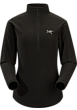 Delta LT Zip Neck Women's Black