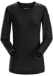 Phase SL Crew LS Women's Black