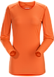 Phase SL Crew LS Women's Orange Julia