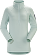 Rho AR Zip Neck Women's Dew Drop