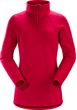 Rho AR Zip Neck Women's Radicchio