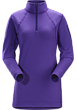 Rho LT Zip Neck Women's Dahlia