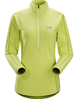 Delta LT Zip Neck Women's