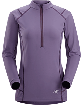 Ensa Zip Neck LS Women's