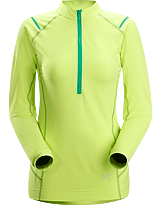 Ensa Zip Neck LS Women's