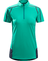 Kapta Zip Neck SS Women's
