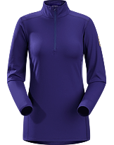 Phase AR Zip Neck LS Women's