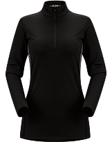 Phase AR Zip Neck LS Women's