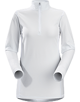 Phase AR Zip Neck LS Women's