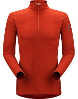 Phase SL Zip Neck LS Men's