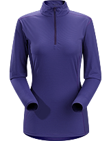 Phase SL Zip Neck LS Women's