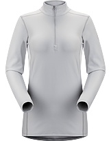 Phase SV Zip Neck LS Women's