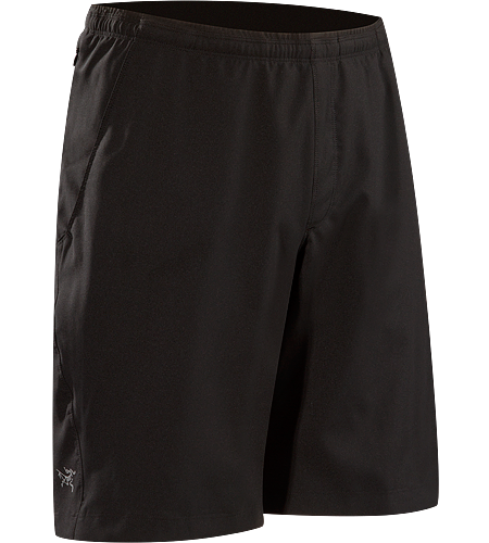 Accelero Short Men's Lightweight, breathable, quick-drying running/training short with a longer length and DWR (durable water repellent) finish.