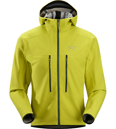 Acto MX Hoody Men's Highly breathable, air permeable, mid layer hooded hardfleece jacket that provides bulk-free warmth for all day activity