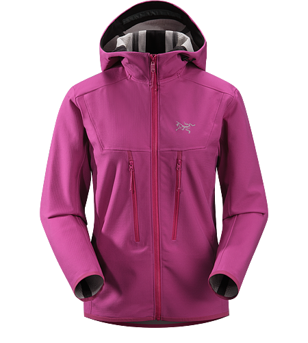 Acto MX Hoody Women's Highly breathable, air permeable, mid layer hooded hardfleece jacket that provides bulk-free warmth for all day activity