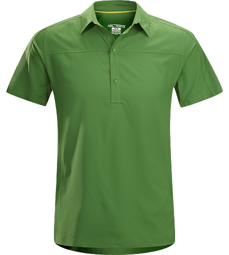 Adventus Comp Polo SS Men's A different take on the classic polo shirt made from a lightweight and quick drying fabric.