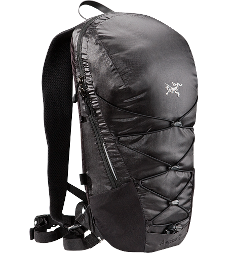 Aerios 7 Lightweight, body-hugging hydration pack, designed for use on the trails.