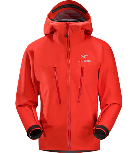 Alpha LT Jacket Men's Außergewöhnlich leichte, robuste und vollständig wasserdichte Jacke für alle Bergsportarten – ideal für den Einsatz mit Klettergurten. Unsere leichteste 3-Lagen-Jacke aus GORE-TEX® Pro Shell.