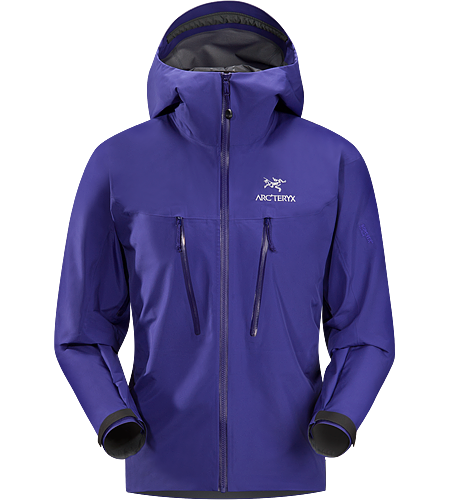 Alpha LT Jacket Men's Exceptionally lightweight, durable and fully waterproof jacket for all alpinist sports; ideal for use with a climbing harness. Our lightest 3-layer GORE-TEX® Pro Shell.