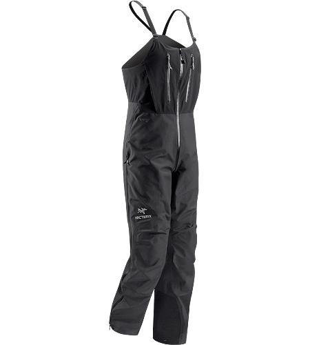 Alpha SV Bib Men's Waterproof, breathable, durable, high-rise bib pant for four-season, complete weather protection.
