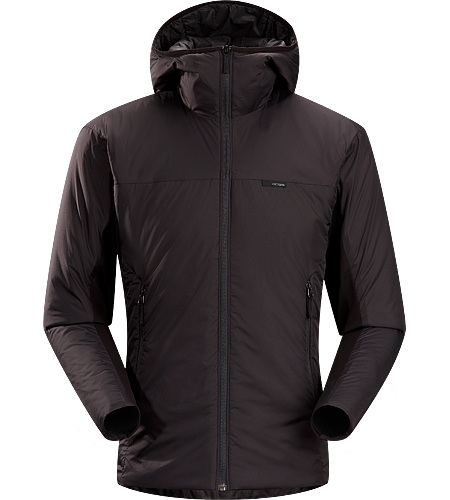 Aphix Hoody Men's Lightweight insulated hooded jacket that stands alone or works as a mid layer.