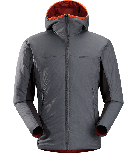 Aphix Hoody Men's Lightweight insulated hooded jacket that stands alone or works as a mid layer.